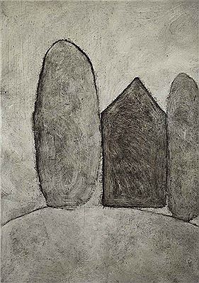 Sample artwork by Loic Le Groumellec (Born 1957), known for minimalist painting - View similar artists and auction records