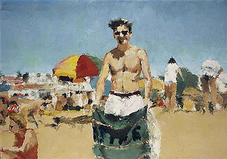 Portrait of Philippe Cognee: AUTOPORTAIT NO. 1