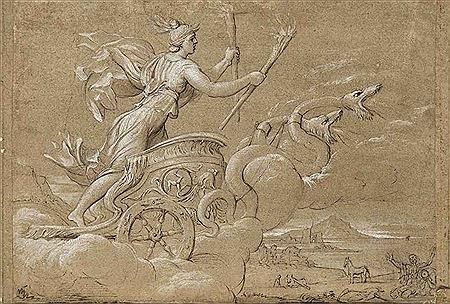 Figure allégorique: femme conduisant un char by Giovanni Angelo Canini - Auction record, sale price, and art valuation. Compare with similar artists and explore comparable artworks.