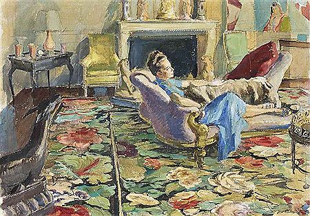 MADAME ELSA SCHIAPARELLI DANS SON SALON by Drian - Auction record, sale price, and art valuation. Compare with similar artists and explore comparable artworks.