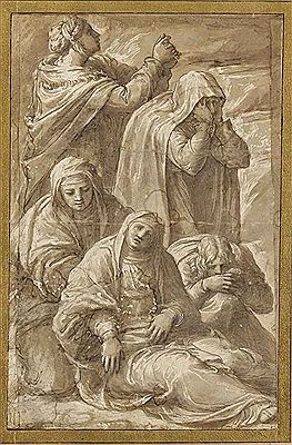 La Vierge en pâmoison secourue par les saintes femmes by Polidoro Caldara - Auction record, sale price, and art valuation. Compare with similar artists and explore comparable artworks.
