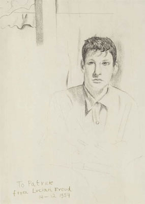 Portrait of Lucian Michael Freud: Self-portrait