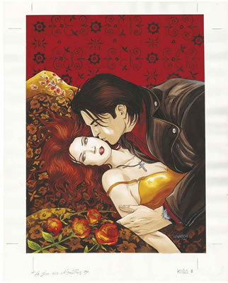 Sample artwork by Olivier Grenson (Born 1962), known for comics (niklos koda) - View similar artists and auction records