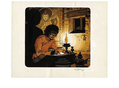 Sample artwork by Bernard Cosandey (Born 1950), known for comics - View similar artists and auction records