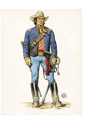 Sample artwork by Michel Blanc-Dumont (Born 1948), known for paintings,comics - View similar artists and auction records