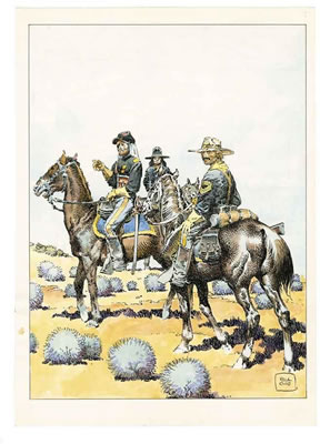 MAC COY TERREUR APACHE (T.17) by Antonio Hernandez Palacios - Auction record, sale price, and art valuation. Compare with similar artists and explore comparable artworks.