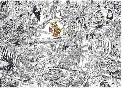 MARSUPILAMI by Luc Collin Batem - Auction record, sale price, and art valuation. Compare with similar artists and explore comparable artworks.