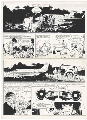 XIII EL CASCADOR (T.10, PLANCHE 32, 33, 34) by William Vance - Auction record, sale price, and art valuation. Compare with similar artists and explore comparable artworks.