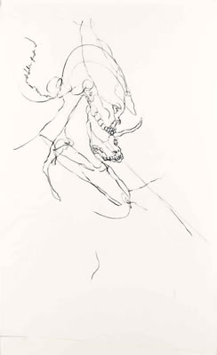 Untitled (Goat profile)