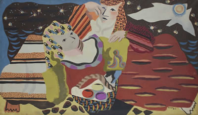 Le jour et la nuit by Jean Lurcat - Auction record, sale price, and art valuation. Compare with similar artists and explore comparable artworks.