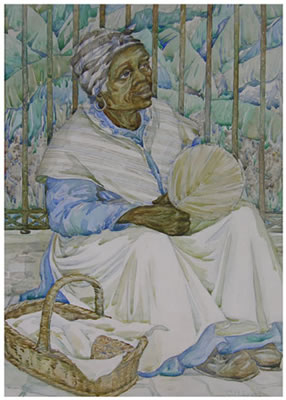 "The Old Praline Mammy of New Orleans"