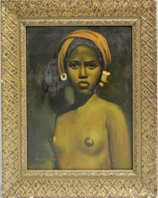 "Nude Woman of Color"