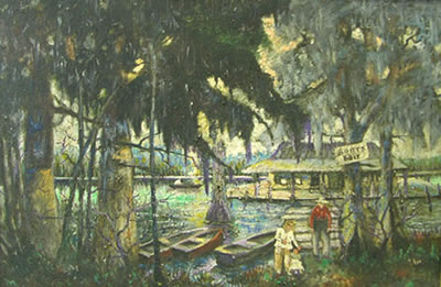"Bait Store at the Swamp's Edge"