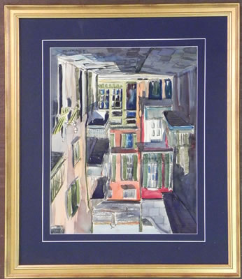 Pirates' Alley by Anthony Shemroske - Auction record, sale price, and art valuation. Compare with similar artists and explore comparable artworks.
