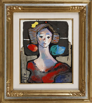 "Portrait of a Young Girl"