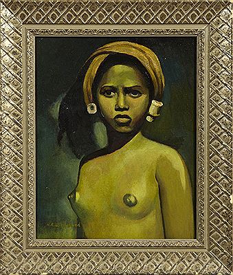 Nude Woman of Color