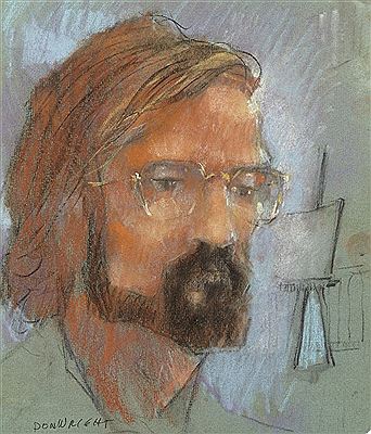 Portrait of Don Wright: Self Portrait