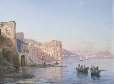 Palazzo Donn'Anna, Naples by Guglielmo Giusti - Auction record, sale price, and art valuation. Compare with similar artists and explore comparable artworks.