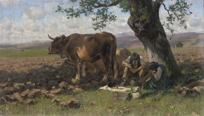 After the meal (around 1897)