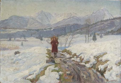 Return to the snowy landscape