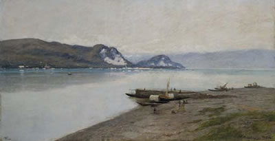 Baveno lake by Lorenzo Gignous - Auction record, sale price, and art valuation. Compare with similar artists and explore comparable artworks.