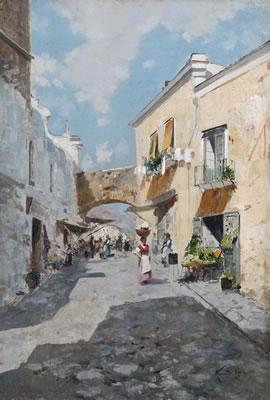 Scorcio caprese, 1896
