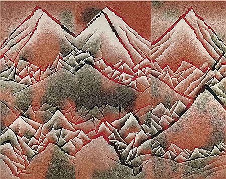 Crack: Red Rock and Snow Peak (3) by Deshu Qiu - Auction record, sale price, and art valuation. Compare with similar artists and explore comparable artworks.