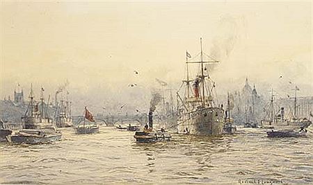 Shipping in the Pool of London