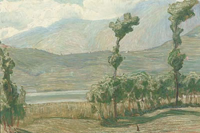 Sunlit paysage