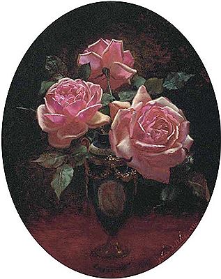 Roses in a Sevres vase