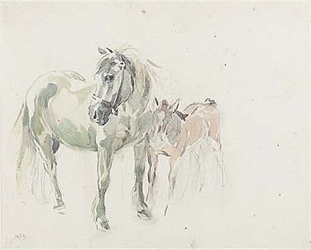 Sample artwork by Nancy Jane Burton (1891 - 1972), known for painting - View similar artists and auction records