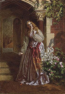 Awaiting her loves return