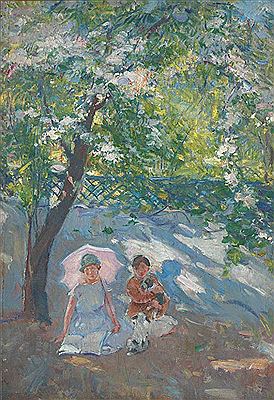 Under the parasol