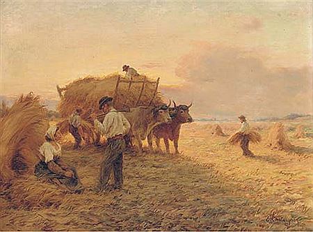 Rentrée des blés - Auvergne