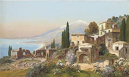 Taormina by Gottfried Arnegger - Auction record, sale price, and art valuation. Compare with similar artists and explore comparable artworks.