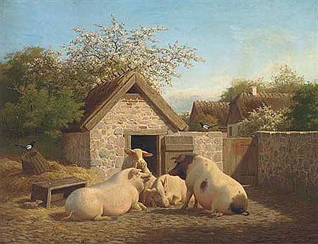 Animal farm by Carl Henrik Bogh - Auction record, sale price, and art valuation. Compare with similar artists and explore comparable artworks.