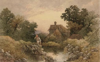 The stepping stones by Stephen J Bowers - Auction record, sale price, and art valuation. Compare with similar artists and explore comparable artworks.