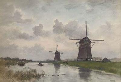 Sample artwork by Marinus Gidding (1863 - 1925), known for painting - View similar artists and auction records