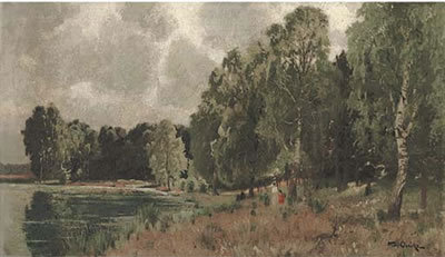 By the water's edge