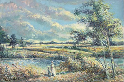 Été dans la vallée