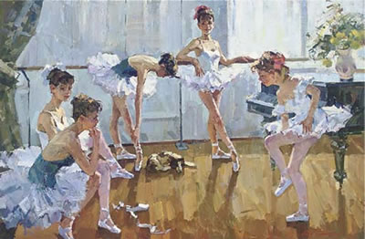 The ballet class