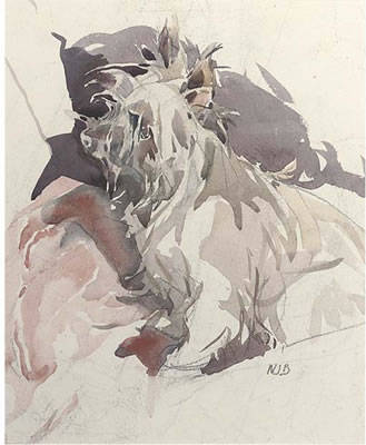Study of a terrier by Nancy Jane Burton - Auction record, sale price, and art valuation. Compare with similar artists and explore comparable artworks.