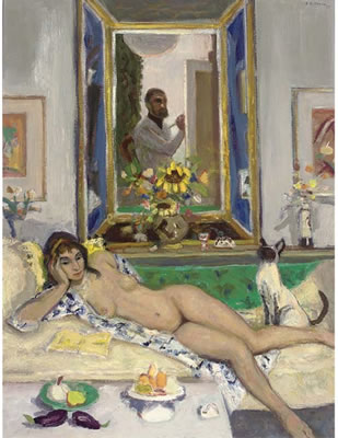 Artist and Model by David McClure - Auction record, sale price, and art valuation. Compare with similar artists and explore comparable artworks.