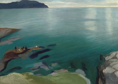 The sea
