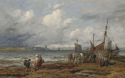 Loch Fyne, herring boats at Ardrosson