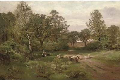 A summer afternoon near Tettenhall Wood, Staffordshire