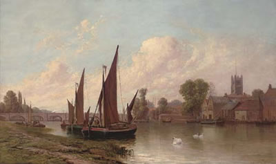 Kingston-upon-Thames by Arthur Gordon - Auction record, sale price, and art valuation. Compare with similar artists and explore comparable artworks.
