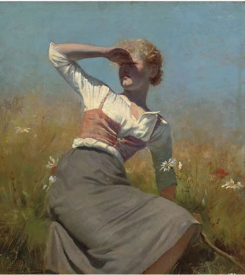 In the sun
