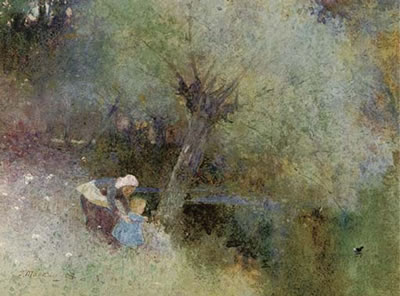 First steps by the river