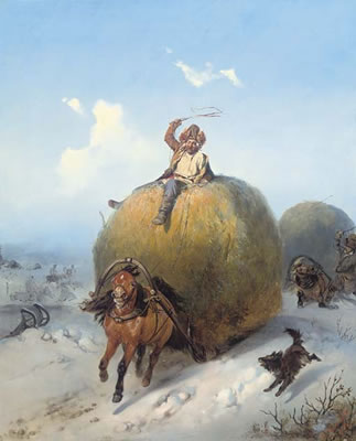 Haywagons on the move